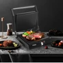 Kép 3/13 - Kraft&Dele Kihúzható XXL, elektromos, kontakt grill szendvicssütő és Panini sütő, 2400W, KD4103
