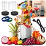 Kép 1/9 - Rozsdamentes Blender konyhai turmix rozsdamentes pengével 600 W 2 db 470mL
