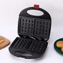 Kép 6/8 - 2 szeletes tapadásmentes gofrisütő 750W