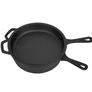 Kép 2/5 - Kraft&Dele Öntöttvas serpenyő 3in1 26cm KD4245