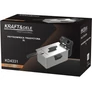 Kép 9/12 - Kraft&Dele Rozsdamentes acél olajsütő, 3 L, 2300 W, 130-190°C,  Tápkábel tárolórekeszel, KD4331
