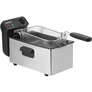 Kép 1/12 - Kraft&Dele Rozsdamentes acél olajsütő, 3 L, 2300 W, 130-190°C,  Tápkábel tárolórekeszel, KD4331