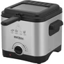 Kép 1/9 - Kraft&Dele Rozsdamentes acél olajsütő, 1,5 L,1000 W, 130-190°C,  Tapadásmentes belső bevonat, KD4330