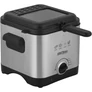 Kép 4/9 - Kraft&Dele Rozsdamentes acél olajsütő, 1,5 L,1000 W, 130-190°C,  Tapadásmentes belső bevonat, KD4330