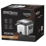 Kép 9/9 - Kraft&Dele Rozsdamentes acél olajsütő, 1,5 L,1000 W, 130-190°C,  Tapadásmentes belső bevonat, KD4330