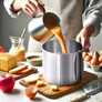 Kép 5/8 - Állítható Tortaforma, köralakú, rozsdamentes acél, 20 cm magas 16-30 cm átmérő