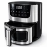 Kép 3/10 - AIRFRYER fritőz 7 literes tállal 7 program, érintőképernyős kijelző, tapadásmentes, 1500 W-os