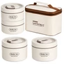 Kép 2/8 - Melegentartó Szigetelt élelmiszertároló doboz készlet Lunchbox 4 darab 2 x 500 ml + 2x 300 ml