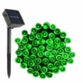 Kép 1/3 - 50 LED-es napelemes kerti fényfüzér, zöld