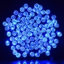 Kép 1/3 - 50 LED-es napelemes kerti fényfüzér, kék