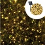Kép 1/7 - ProGarden 50 LED-es napelemes kerti fényfüzér, meleg fehér, 6,4 méter