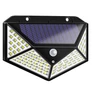 Kép 2/5 - 2 db 100 LED-es mozgásérzékelős napelemes LED lámpa rögzítőkkel VG
