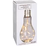 Kép 4/5 - 19 cm-es XXL körte lámpa, 10 micro LED-del, ajándék elemmel
