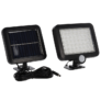 Kép 2/6 - ProGarden 56 LED-es napelemes reflektor, mozgásérzékelővel, meleg fehér fénnyel