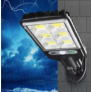 Kép 1/5 - Napelemes, időjárásálló, mozgásérzékelős kültéri LED reflektor alkonykapcsolóval, 700lm