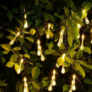 Kép 4/5 - Napelemes kerti dekor csepp, 20 LED-es fényfüzér, meleg fehér