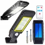 Kép 1/4 - Napelemes, időjárásálló, mozgásérzékelős kültéri LED reflektor, 50 W