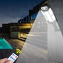 Kép 5/7 - Nagyméretű kültéri napelemes, időjárásálló, LED reflektor, 180W, IP65