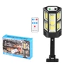 Kép 7/7 - Nagyméretű kültéri napelemes, időjárásálló, LED reflektor, 180W, IP65