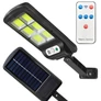 Kép 1/5 - Extra erős 96 LED-es napelemes reflektor, mozgásérzékelővel, távirányítóval, IP 67