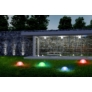 Kép 2/7 - 5 db-os napelemes félgömb kerti LED lámpa, színváltós, 15 cm átmérő/félgömb