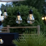 Kép 4/7 - 30 LED-es hálózati kültéri 10 gömb party fényfüzér, meleg fehér, 8 m