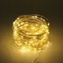 Kép 6/6 - 200 micro LED-es, napelemes dekor fényfüzér 8 világítási móddal, meleg fehér, 20m