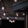 Kép 2/9 - 20 LED-es hosszabbítható lámpafüzér, kertvilágítás, E27 foglalttal, időjárásálló IP44, 20 m - meleg fehér