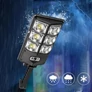 Kép 2/8 - Kültéri napelemes, időjárásálló, 180 COB LED reflektor, 300W, IP65
