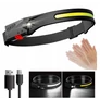 Kép 6/9 - Extra erős 41 COB LED-es fejlámpa, mozgásérzékelős, USB C-s, 5 világítási mód