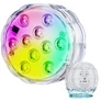 Kép 1/7 - LED medence lámpa, vízálló, távirányítóval, 16 szín