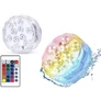 Kép 6/7 - RGB 10 LED-es medence lámpa, vízálló, távirányítóval, 16 szín