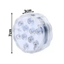 Kép 7/7 - RGB 10 LED-es medence lámpa, vízálló, távirányítóval, 16 szín