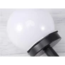 Kép 4/9 - 4 db-os Napelemes leszúrható 10 cm gömb kerti LED lámpa, 35 cm magas, HT