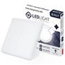 Kép 1/5 - LED mennyezeti panel, felületre szerelt, nem villogó, CCD, meleg fehér, 18W