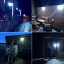 Kép 5/5 - 212 LED-es Mozgásérzékelős, napelemes LED lampa, HT