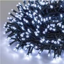 Kép 2/8 - 11,2 m-es 560 LED-es BOA fényfüzér, hybrid tölthető-napelemes, hideg fehér, 8 világítási mód, időzíthető, távvezérlővel