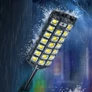 Kép 3/7 - Robosztus Nagyméretű kültéri napelemes, időjárásálló, LED reflektor, 2400W, IP65, VG