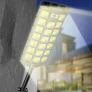 Kép 6/7 - Robosztus Nagyméretű kültéri napelemes, időjárásálló, LED reflektor, 2400W, IP65, VG