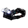 Kép 4/8 - Extra erős SWAT 3 x CREE XML-T6 fejlámpa, 2 féle adapterrel, 2200 mAh, 4 világítási móddal