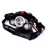 Kép 6/8 - Extra erős SWAT 3 x CREE XML-T6 fejlámpa, 2 féle adapterrel, 2200 mAh, 4 világítási móddal