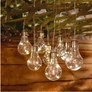 Kép 3/7 - 7,5 m-es 10 gömbös kültéri party fényfüzér, 50 LED-es, hálózati, meleg fehér, IP44