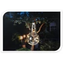 Kép 7/7 - 7,5 m-es 10 gömbös kültéri party fényfüzér, 50 LED-es, hálózati, meleg fehér, IP44