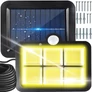 Kép 1/8 - 120 LED-es  reflektor napelemes mozgásérzékelővel