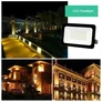 Kép 4/6 - 30W vízálló IP66, LED reflektor, mozgás és alkonyat érzékelővel, HT