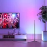 Kép 7/11 - RGB LED Modern álló saroklámpa, távirányítóval, applikációval, 140 cm