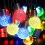 Kép 1/7 - Napelemes dekor tündérfény kerti LED fényfüzér,  40 db izzóval