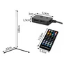 Kép 3/9 - RGB LED Modern álló saroklámpa, távirányítóval, applikációval, 100 cm, VG