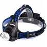 Kép 10/10 - Extra erős SWAT CREE XML 6 fejlámpa, + 2 db 18650 akksival, zoom funkcióval, 2 db töltővel