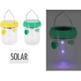 Kép 4/7 - Napelemes LED-es darázscsapda, Hatékony védelem darazsak ellen, sárga, 7 x 9 cm, 1 db 